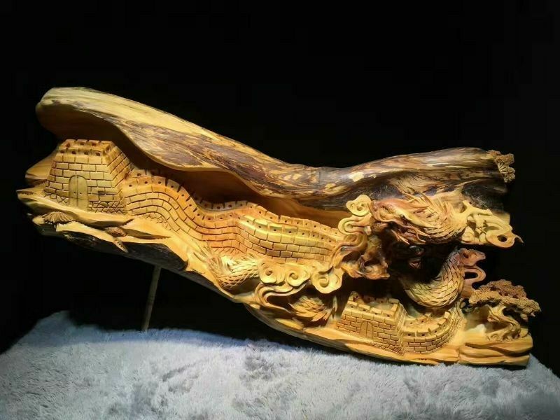 崖柏 龍 萬(wàn)里長(zhǎng)城 龍騰萬(wàn)里 118-28-60