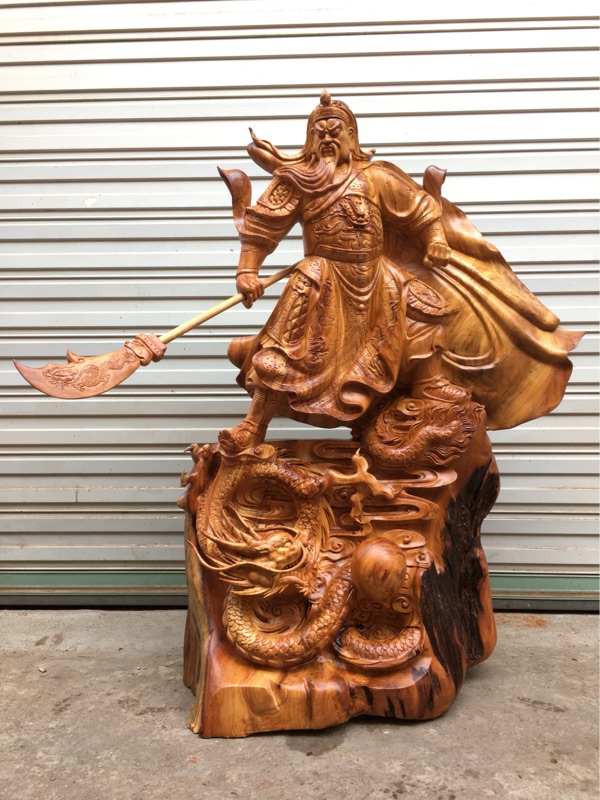 老撾花梨關(guān)公